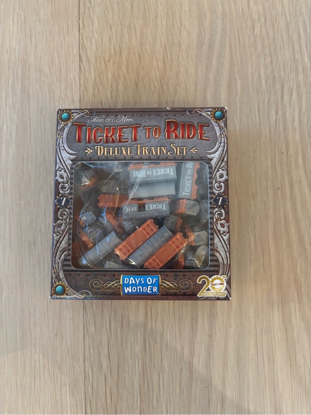 20th Anniversary Ticket to Ride Deluxe Train Set - Promo Set
